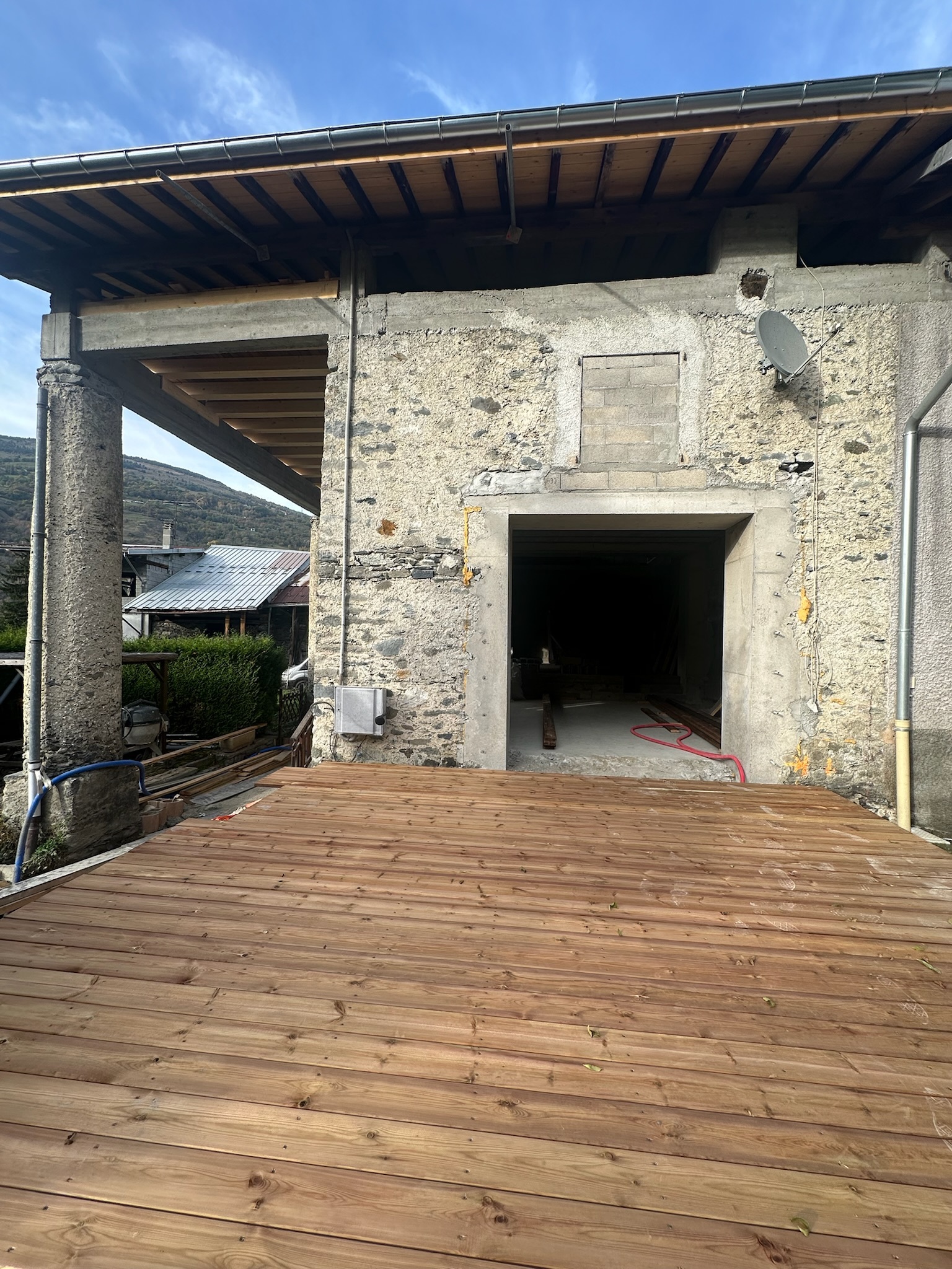 Chalet La Petite Chal après